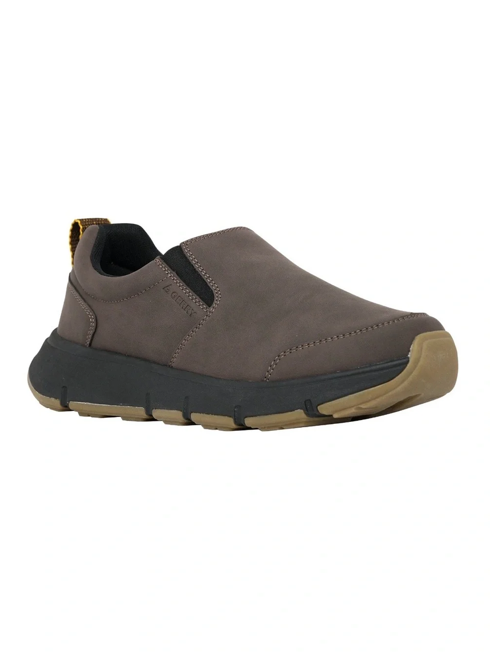 Gerry Weber Men's Gray Brown Slip-On Casual Loafer